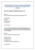 ORGANIC CHEMISTRY II FINAL EXAM &vert;&vert;quESTIONS ANd ANSwERS wITH&NewLine;RATIONALES&sol;GRAdEd A&plus;&sol;2026 updATE&sol;100&percnt; CORRECT &sol;INSTANT&NewLine;dOwNLOAd 