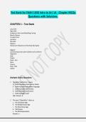 Test Bank for FAAH 1030 Intro to Art 1A - Chapter MCQs Questions with Solutions&period;