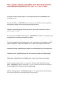 WGU C213 PA & OA Study Guide EXAM MOST TESTED QUESTIONS AND VERIFIED SOLUTIONS&sol;GET IT 100&percnt; ACCURATE&excl;&excl; 2026&excl;&excl;&NewLine;
