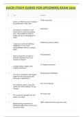 AACN STUDY GUIDES FOR UPCOMING EXAM 2026