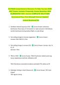 AC-PNCB Comprehensive Resource To Help You Ace 2026&NewLine;2027 Exams Includes Frequently Tested Questions With &NewLine;ELABORATED 100&percnt; Correct COMPLETE SOLUTIONS &NewLine;Guaranteed Pass First Attempt&excl;&excl; Current Update&excl;&excl; &NewLine;Instant Download Pdf