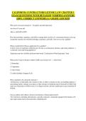 CALIFORNIA CONTRACTORS LICENSE LAW CHAPTER 1 EXAM QUESTIONS WITH DETAILED VERIFIED ANSWERS &lpar;100&percnt; CORRECT ANSWERS&rpar; A&plus; GRADE ASSURED&NewLine;