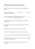RENR Quiz Questions 2026 &ndash; Revision and Practice Set