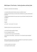 RENR Chapter 17 Final Practice &ndash; Revision Questions and Study Guide