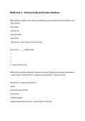 RENR Exam 3 &ndash; Revision Guide and Practice Questions