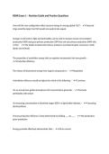 RENR Exam 1 &ndash; Revision Guide and Practice Questions