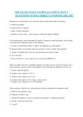 ARF EXAM STUDY GUIDES & SAMPLE TEST 1 QUESTIONS WITH CORRECT ANSWERS 2026-2027&period;pdf&NewLine;&NewLine;