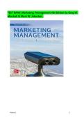 Test Bank for Marketing Management 4th Edition By Mark Johnston Greg Marshall &vert;&vert; Newest Version 2026 A&plus;