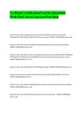 3CX Academy&comma; Basic Certification&comma; Install 3CX Questions and Answers &lpar;2024 &sol; 2025&rpar; &lpar;Verified Answers&rpar;&NewLine;