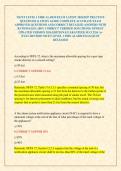 NICET LEVEL 1 FIRE ALARM EXAM LATEST 2026&sol;2027 PRACTICE &NewLine;QUESTIONS & STUDY GUIDE COMPLETE ACCURATE EXAM &NewLine;APPROVED QUESTIONS AND CORRECT DETAILED ANSWERS WITH &NewLine;RATIONALES &lpar;100&percnt; CORRECT VERIFIED SOLUTIONS&rpar; NEWEST &NewLine;UPDATED VERSION 2026 EDITION &vert;GUARANTEE