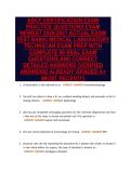 ASCP CERTIFICATION EXAM&NewLine;PRACTICE QUESTIONS EXAM&NewLine;NEWEST 2026&sol;2027 ACTUAL EXAM&NewLine;TEST BANK&vert; MEDICAL LABORATORY&NewLine;TECHNICIAN EXAM PREP WITH&NewLine;COMPLETE 90 REAL EXAM&NewLine;QUESTIONS AND CORRECT&NewLine;DETAILED ANSWERS &lpar;VERIFIED&NewLine;ANSWERS&rpar; ALREADY GRADED A&plus;&NewLine;&lpar;MOST RECENT&excl;&excl;&rpar;