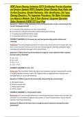 IICRC Carpet Cleaning Technician &lpar;CCT&rpar; Certification Practice Questions and Answers Updated 2026 &vert; Complete Carpet Cleaning Study Guide with Verified Questions&comma; Detailed Rationales&comma; Fiber Identification&comma; Soil Types&comma; Cleaning Chemistry&comma; Pre-Inspection Proc