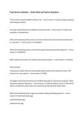Food Service Sanitation &ndash; Study Guide and Practice Questions