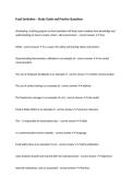 Food Sanitation &ndash; Study Guide and Practice Questions