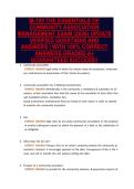 M-100 THE ESSENTIALS OF&NewLine;COMMUNITY ASSOCIATION&NewLine;MANAGEMENT EXAM &lpar;2026&rpar; UPDATE&NewLine;VERIFIED QUESTIONS AND&NewLine;ANSWERS &vert; WITH 100&percnt; CORRECT&NewLine;ANSWERS GRADED A&plus;&NewLine;GUARANTEED SUCCESS&excl;&excl;