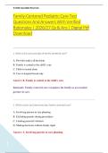 Family-Centered Pediatric Care Test &NewLine;Questions And Answers With Verified &NewLine;Rationales &vert; 2026&sol;27 Qs & Ans &vert; Digital Pdf &NewLine;Download