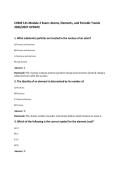 CHEM 121 Module 2 Exam&colon; Atoms&comma; Elements&comma; and Periodic Trends&NewLine;2026&sol;2027 UPDATE