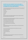 NCOEMS Practice Exam 2026&sol;2027 &lpar;North Carolina Office of Emergency Medical Services&rpar; Accurate Practice Questions and Verified Answers &lpar;Most Recent&rpar;