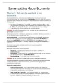 Samenvatting Macro-Economie &vert; Rol overheid &vert; KU Leuven &vert; 2025&sol;26
