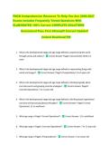 PNCB Comprehensive Resource To Help You Ace 2026-2027 &NewLine;Exams Includes Frequently Tested Questions With &NewLine;ELABORATED 100&percnt; Correct COMPLETE SOLUTIONS &NewLine;Guaranteed Pass First Attempt&excl;&excl; Current Update&excl;&excl; &NewLine;Instant Download Pdf