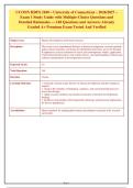 UCONN HDFS 2100 Exam 1 Study Guide 2026&sol;2027 &vert; University of Connecticut Human Development &vert; 148 Q&A with Detailed Rationales &vert; Graded A&plus;