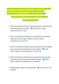 PNCB Comprehensive Resource To Help You Ace 2026-2027 &NewLine;Exams Includes Frequently Tested Questions With &NewLine;ELABORATED 100&percnt; Correct COMPLETE SOLUTIONS &NewLine;Guaranteed Pass First Attempt&excl;&excl; Current Update&excl;&excl; &NewLine;Instant Download Pdf