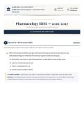 Pharmacology HESI Comprehensive Examination 2026&sol;2027 Complete Test Bank  with NGN Style Questions and Verified Clinical Rationales Grade A&NewLine;&NewLine;