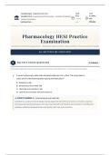Pharmacology HESI Practice Complete 124 Question Examination 2026&sol;2027 Comprehensive Test Bank with Verified Answers and Clinical Rationales Grade A&NewLine;&NewLine;