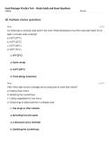 Food Manager Practice Test &ndash; Study Guide and Exam Questions