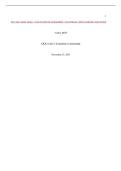 SUMMARY WGU D633 GKN2 TASK 3&colon; EVALUATION OF ASSESSMENT &vert; 2026 UPDATE &vert; WITH COMPLETE SOLUTIONS&period;
