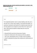 NURS 3381&sol;N3381 EXAM 1 PRACTICE QUESTIONS AND ANSWERS &vert; 2026 UPDATE &vert; WITH COMPLETE SOLUTIONS - UTA&period;