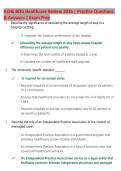 ACHE BOG Healthcare Review 2026 &vert; Practice Questions&comma; Explanations & Comprehensive Study Guide