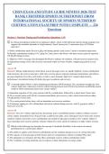 CISSN Exam 2026&sol;2027&colon; Certified Sports Nutritionist Test Bank & Study Guide &ndash; 250 Practice Questions with Detailed Rationales from the International Society of Sports Nutrition