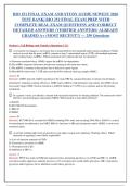 BIO 251 Final Exam 2026&colon; Complete Study Guide & Test Bank &ndash; Real Exam Questions with Correct Detailed Answers &lpar;Most Recent&rpar;