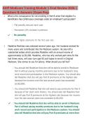 AHIP Medicare Training Module 1 Review Guide 2026 &vert; Practice Questions&comma; Explanations & Study Notes