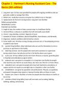 Chapter 1 - Hartman's Nursing Assistant Care - The Basics &lpar;6th edition&rpar;