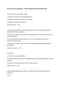 CFT Exam &num;1 Quiz Questions &ndash; USMC Combat Fitness Test Practice Test