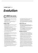 NEET Key Notes Evolution &vert; Origin of Life &vert; HAVO Biology &vert; 2025&sol;26