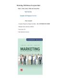 Test Bank &ndash; Marketing&comma; 2026 Release by Shane C&period; Hunt&comma; Mello & Deitz