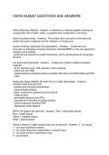 OSFM HAZMAT QUESTIONS AND ANSWERS