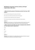 DNP Module 3 Assessment&colon; Practicum&comma; QI Data&comma; and Project&NewLine;Implementation 2026 &vert;Galen