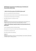 DNP Module 4 Assessment&colon; Final Manuscript&comma; Oral Defense &&NewLine;Dissemination 2026 &vert;Galen