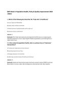 DNP Week 4&colon; Population Health&comma; Policy & Quality Improvement 2026&NewLine;&vert;Galen