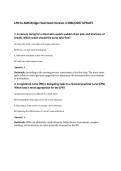LPN to ADN Bridge Final Exam Version 3 2026&sol;2027 UPDATE