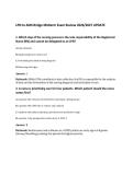 LPN to ADN Bridge Midterm Exam Review 2026&sol;2027 UPDATE