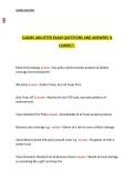 Claims Adjuster Exam Questions and Answers &ndash; Accurate Practice Questions and Verified Answer Guide for Insurance Licensing Exams