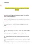 Claims Adjuster Exam Questions and Answers 2026&sol;2027 &ndash; Graded A&plus; Practice Exam Material and Answer Guide