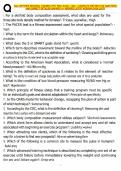 ISSA CERTIFIED PERSONAL TRAINER &lpar;CPT&rpar; FINAL EXAM &ndash; ISSA &ndash; COMPLETE 200 PRACTICE QUESTIONS AND CORRECT DETAILED ANSWERS A&plus; VERIFIED LATEST VERSION &lpar;2026-2027&rpar;