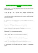 GEN BIO EXAM USAHS EXAM 2024&sol;2025 WITH 100&percnt; CORRECT ANSWERS