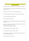 Florida Chiropractic Laws and Rule Exam Questions with 100&percnt; Correct Answers Latest Graded A&plus;